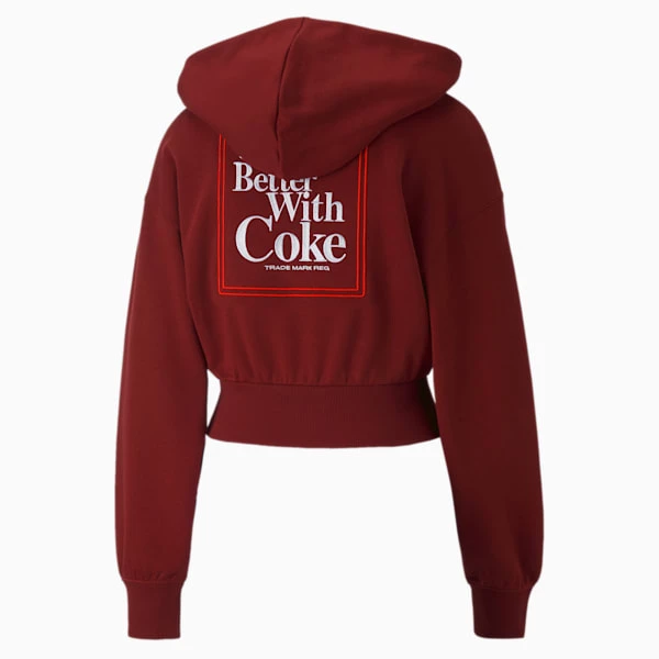 PUMA X COCA-COLA Women's Hoodie 5 PUMA X COCA-COLA Women's Hoodie - Image 5