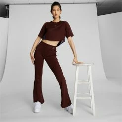 PUMA X KOCHE PUMA X KOCHÉ Women's Cropped Short Sleeve Tee -Shoes Sales Store PUMA x KOCHE Womens Cropped Short Sleeve Tee 14