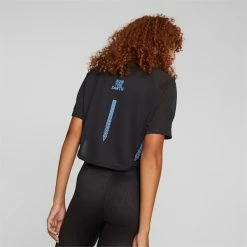 PUMA X KOCHE PUMA X KOCHÉ Women's Cropped Short Sleeve Tee -Shoes Sales Store PUMA x KOCHE Womens Cropped Short Sleeve Tee 3