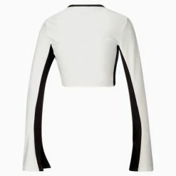 PUMA X LaQuan Smith Women's Long Sleeve Shirt -Shoes Sales Store PUMA x LaQuan Smith Womens Long Sleeve Shirt 1