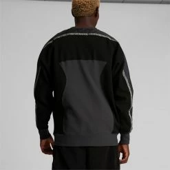 PUMA X MARKET Men's Relaxed Crew Neck Top -Shoes Sales Store PUMA x MARKET Mens Relaxed Crew Neck Top 7