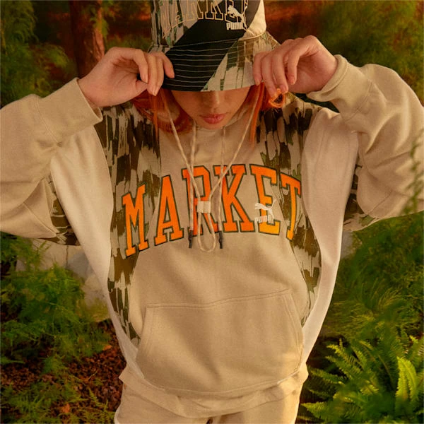 PUMA X MARKET Men's Relaxed Hoodie 6 PUMA X MARKET Men's Relaxed Hoodie - Image 6