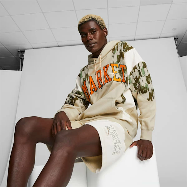 PUMA X MARKET Men's Relaxed Hoodie 1 PUMA X MARKET Men's Relaxed Hoodie