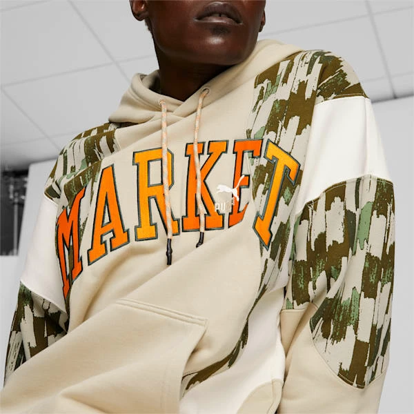 PUMA X MARKET Men's Relaxed Hoodie 2 PUMA X MARKET Men's Relaxed Hoodie - Image 2
