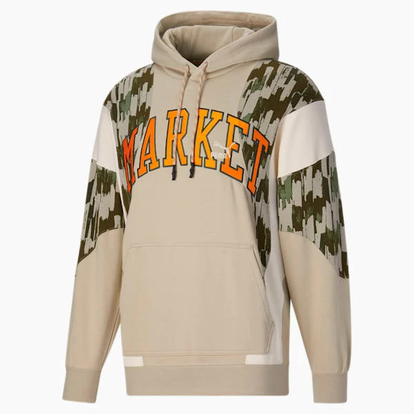 PUMA X MARKET Men's Relaxed Hoodie 4 PUMA X MARKET Men's Relaxed Hoodie - Image 4