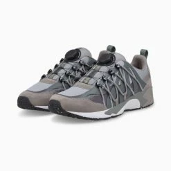 PUMA X P.A.M. PUMA X PERKS AND MINI Prevail Disc Leather Sneakers -Shoes Sales Store PUMA x PERKS AND MINI Prevail Disc Leather Sneakers 4