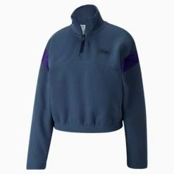 PUMA X P.A.M. PUMA X PERKS AND MINI Women's Half-Zip Sweatshirt