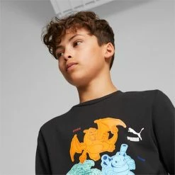 PUMA X POKEMON PUMA X POKÉMON Big Kids' Crewneck Sweatshirt -Shoes Sales Store PUMA x POKEMON Big Kids Crewneck Sweatshirt 2