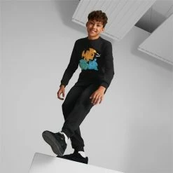 PUMA X POKEMON PUMA X POKÉMON Big Kids' Sweatpants -Shoes Sales Store PUMA x POKEMON Big Kids Sweatpants 3