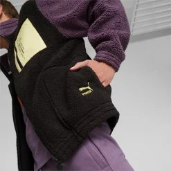 PUMA X POKEMON PUMA X POKÉMON Men's Sherpa Jacket -Shoes Sales Store PUMA x POKEMON Mens Sherpa Jacket 3