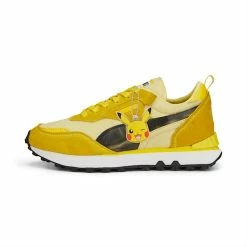 PUMA X POKEMON PUMA X POKÉMON Rider FV Pikachu Big Kids' Sneakers