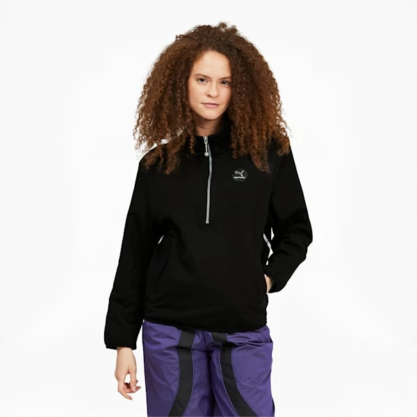 PUMA X PRONOUNCE Half-Zip Women's Sweatshirt 1 PUMA X PRONOUNCE Half-Zip Women's Sweatshirt