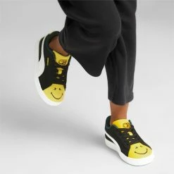 PUMA X SMILEYWORLD Suede Little Kids' Sneakers 9 PUMA X SMILEYWORLD Suede Little Kids' Sneakers -Shoes Sales Store PUMA x SMILEYWORLD Suede Little Kids Sneakers 3