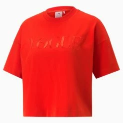 PUMA X VOGUE Women's Graphic Tee -Shoes Sales Store PUMA x VOGUE Womens Graphic Tee 4