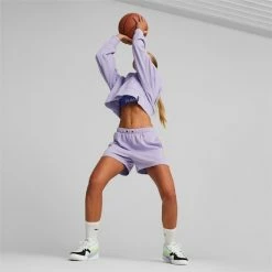 Puma Pivot Cropped Women's Basketball Hoodie -Shoes Sales Store Pivot Cropped Womens Basketball Hoodie 3