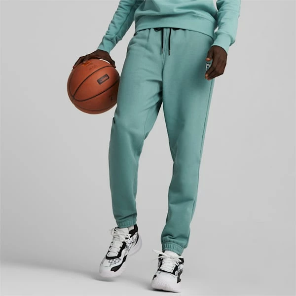 Puma Pivot EMB Men's Basketball Sweatpants 1 Puma Pivot EMB Men's Basketball Sweatpants