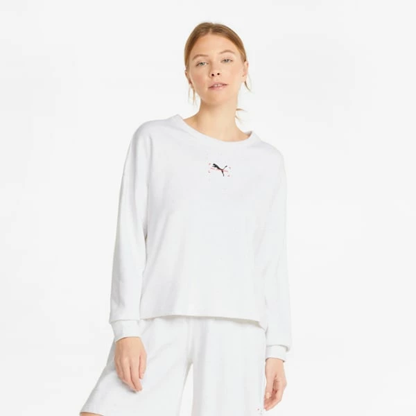 Puma RE:Collection Relaxed Crew Neck Women's Sweatshirt 1 Puma RE:Collection Relaxed Crew Neck Women's Sweatshirt