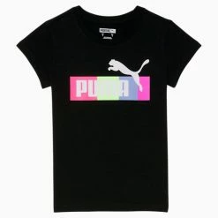 Puma Raise The Bar Little Kids' Logo Tee