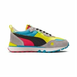 Puma Rider FV Charcoal & Paint Big Kids' Sneakers -Shoes Sales Store Rider FV Charcoal amp Paint Big Kids Sneakers 4