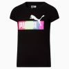 Puma Roll The Tape Logo Tee Big Kids