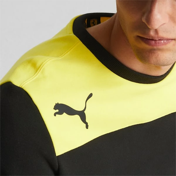 Puma Scuderia Ferrari Race Assembly Crew Motorsport Men's Sweatshirt 2 Puma Scuderia Ferrari Race Assembly Crew Motorsport Men's Sweatshirt - Image 2