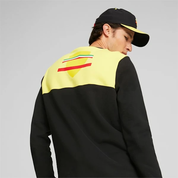 Puma Scuderia Ferrari Race Assembly Crew Motorsport Men's Sweatshirt 4 Puma Scuderia Ferrari Race Assembly Crew Motorsport Men's Sweatshirt - Image 4