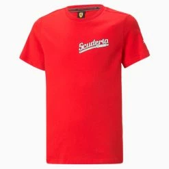 Puma Scuderia Ferrari Race Big Kids' Graphic Tee -Shoes Sales Store Scuderia Ferrari Race Big Kids Graphic Tee 4