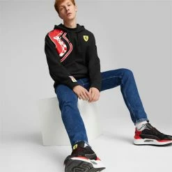 Puma Scuderia Ferrari Race Premium Men's Hoodie -Shoes Sales Store Scuderia Ferrari Race Premium Mens Hoodie 3