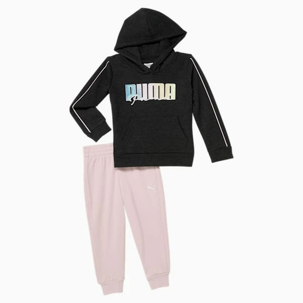 Puma Sparkles And Stripes Toddlers' Two Piece Set 1 Puma Sparkles And Stripes Toddlers' Two Piece Set