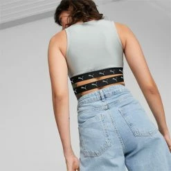 Puma Star Quality Women's Crop Top -Shoes Sales Store Star Quality Womens Crop Top 3