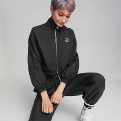 Puma Star Quality Women's Woven Track Jacket -Shoes Sales Store Star Quality Womens Woven Track Jacket 5