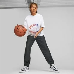 Puma Strong Side Women's Basketball Tee -Shoes Sales Store Strong Side Womens Basketball Tee 4