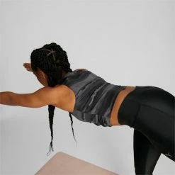 Studio Printed Women's Training Crop Tank -Shoes Sales Store Studio Printed Womens Training Crop Tank 8