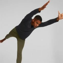 Studio Waffle Long Sleeve Men's Training Tee