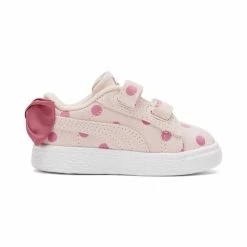 Puma Suede Light Flex Bow Graphic V Toddler Shoes -Shoes Sales Store Suede Light Flex Bow Graphic V Toddler Shoes 4