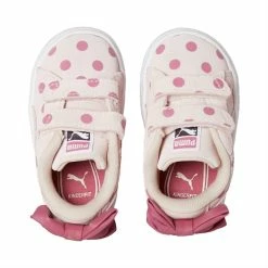 Puma Suede Light Flex Bow Graphic V Toddler Shoes -Shoes Sales Store Suede Light Flex Bow Graphic V Toddler Shoes 5