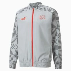 Puma Switzerland Soccer Men's Prematch Jacket -Shoes Sales Store Switzerland Soccer Mens Prematch Jacket 5