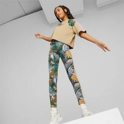 Puma T7 Vacay Queen Big Kids' Printed Leggings -Shoes Sales Store T7 Vacay Queen Big Kids Printed Leggings 8