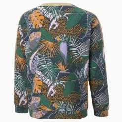 Puma T7 Vacay Queen Big Kids' Printed V-Neck Sweatshirt 11 Puma T7 Vacay Queen Big Kids' Printed V-Neck Sweatshirt -Shoes Sales Store T7 Vacay Queen Big Kids Printed V Neck Sweatshirt 5