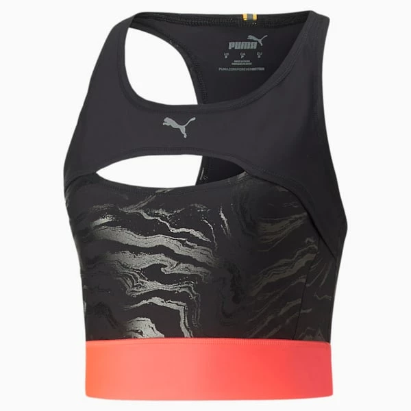 Performance Running ULTRAFORM Women's Cropped Running Tank Top 1 Performance Running ULTRAFORM Women's Cropped Running Tank Top